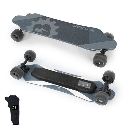 Blitzart GT Dual Electric Skateboard with 105mm Off-Road Wheels