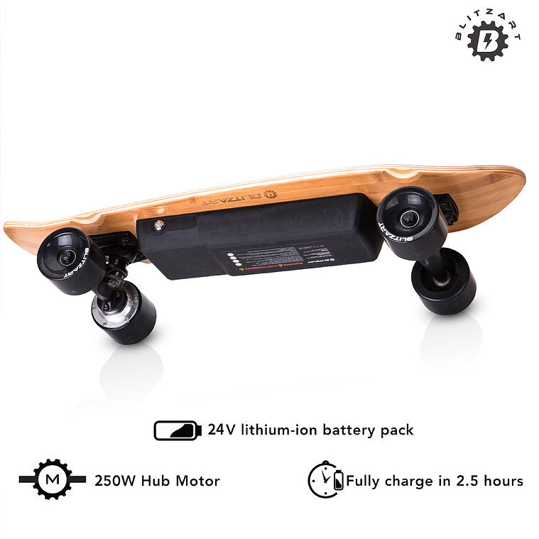 Mini Flash Electric Skateboard - Black