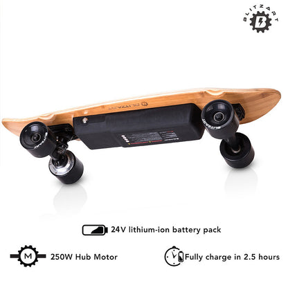 Mini Flash Electric Skateboard - Black