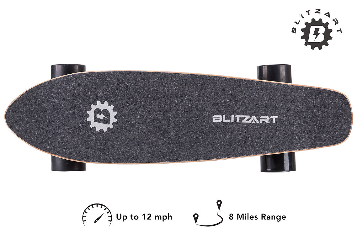 Mini Flash Electric Skateboard - Black
