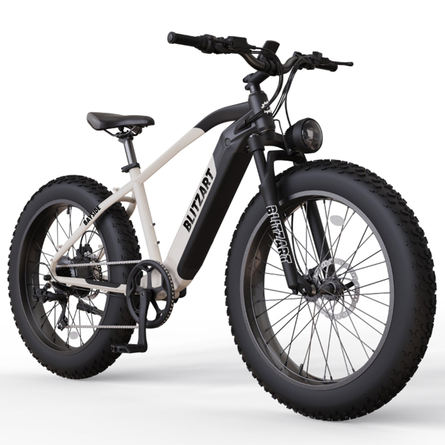 Electric Bike 1100W Peak, E-Bike Certified to UL 2849, Aluminum Frame Mountain Bike, 26 x 4” Fat Tire Hydraulic Disc Brakes