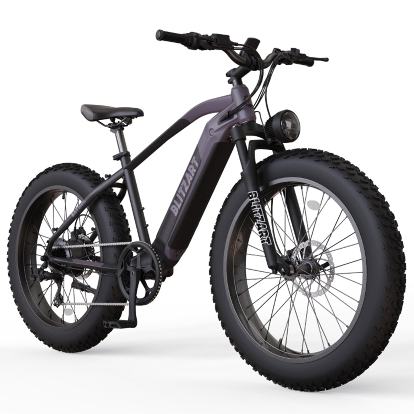 Electric Bike 1100W Peak, E-Bike Certified to UL 2849, Aluminum Frame Mountain Bike, 26 x 4” Fat Tire Hydraulic Disc Brakes