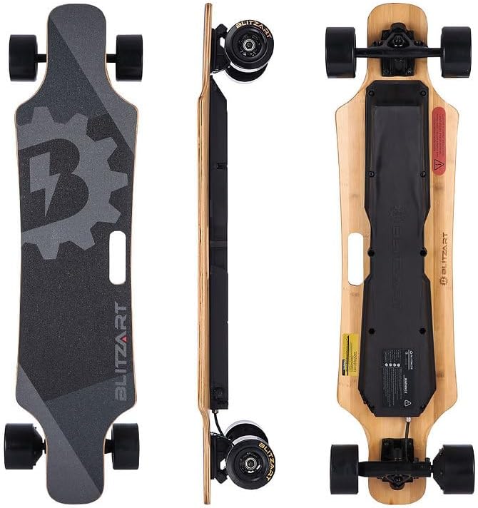 Blitzart Hurricane Electric Longboard