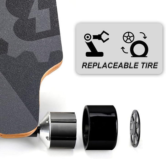 38" Hurricane Electric Longboard Electronic Skateboard