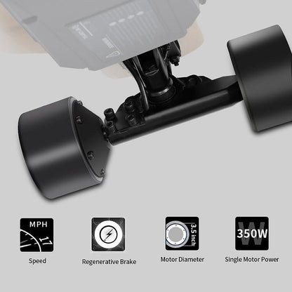 38" Hurricane Electric Longboard Electronic Skateboard