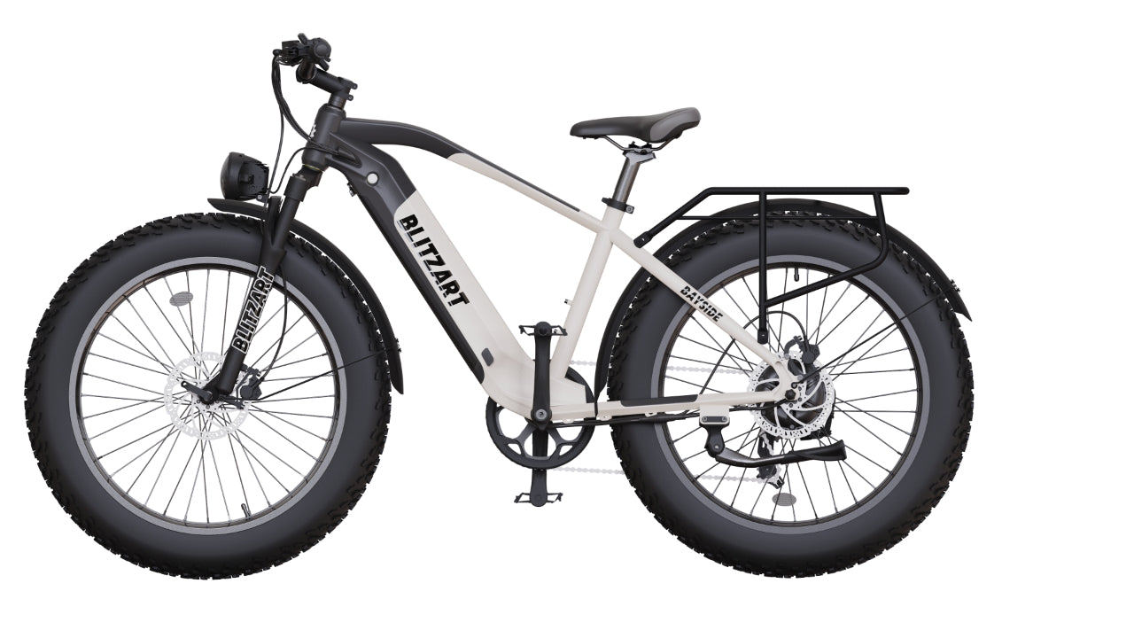 Electric Bike 1100W Peak, E-Bike Certified to UL 2849, Aluminum Frame Mountain Bike, 26 x 4” Fat Tire Hydraulic Disc Brakes