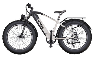 Electric Bike 1100W Peak, E-Bike Certified to UL 2849, Aluminum Frame Mountain Bike, 26 x 4” Fat Tire Hydraulic Disc Brakes